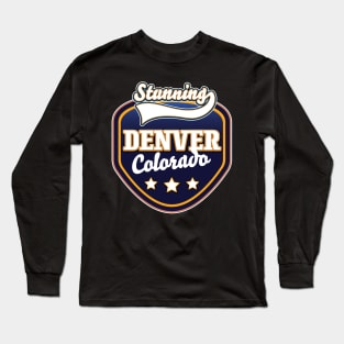 Stunning Denver Colorado Long Sleeve T-Shirt